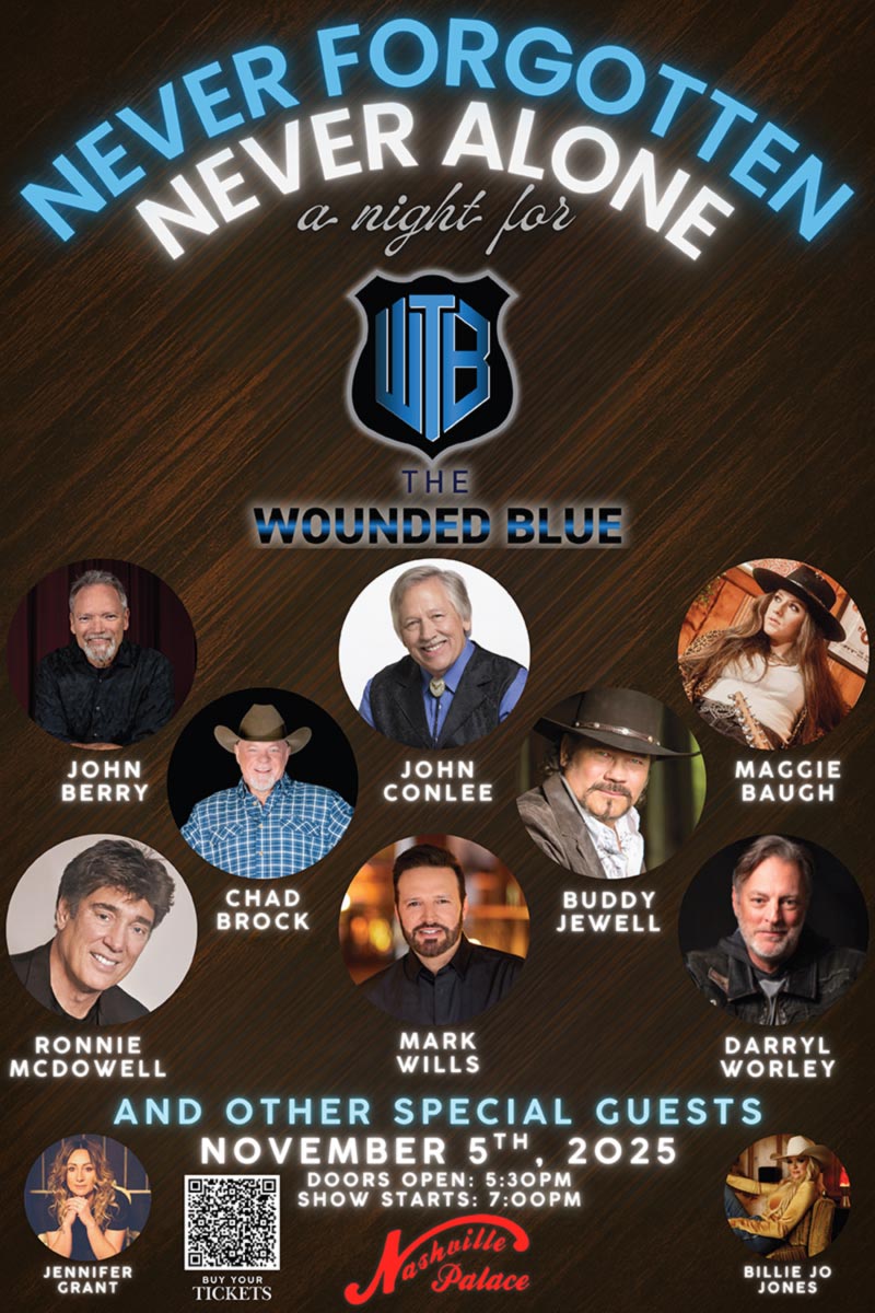 Never Forgotten, Never Alone - A Night for The Wounded Blue