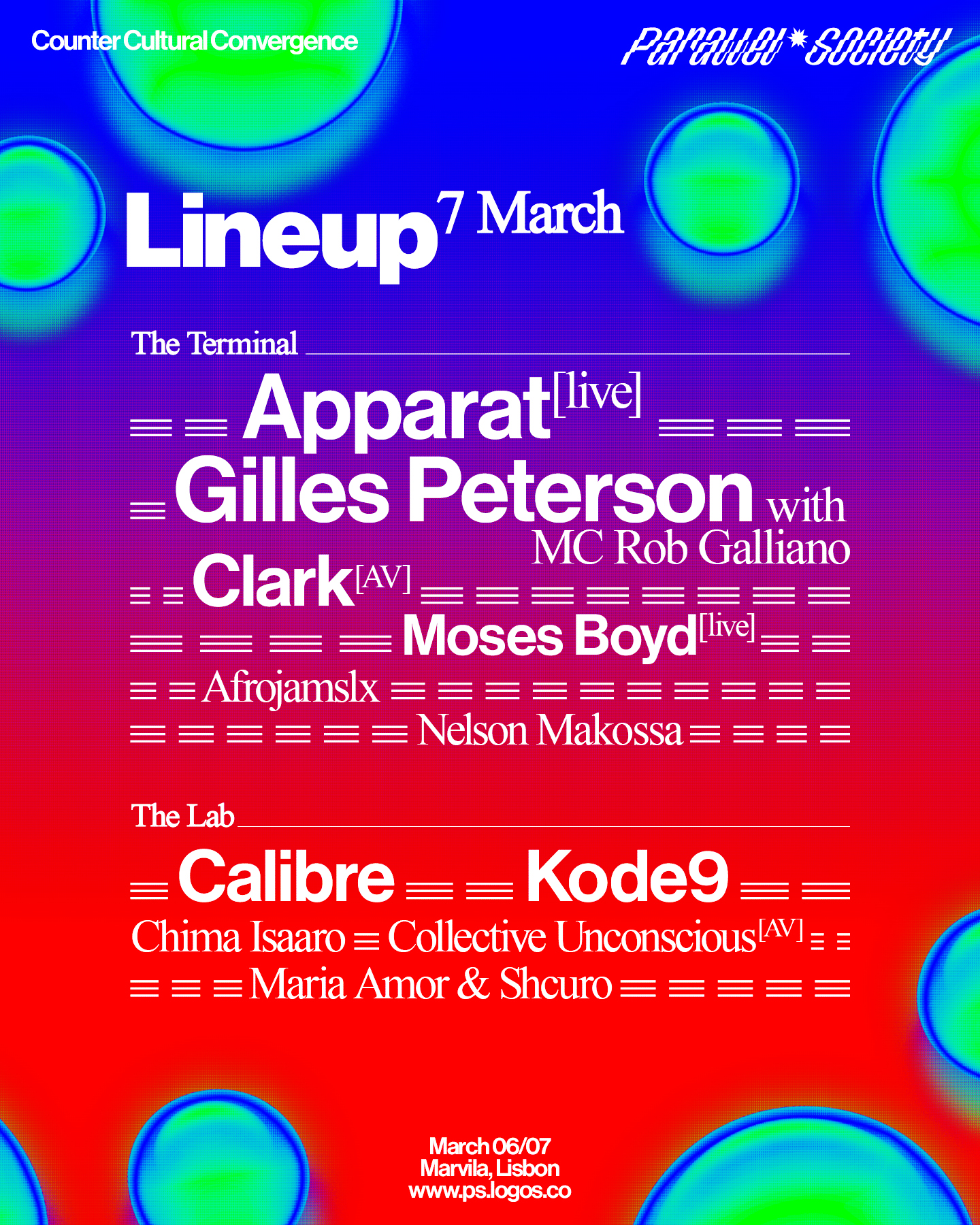 Parallel Society 2026, official poter