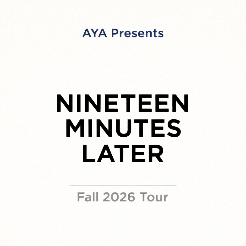 NINETEEN MINUTES LATER Announces Their Anticipated 2026 Multi City Tour