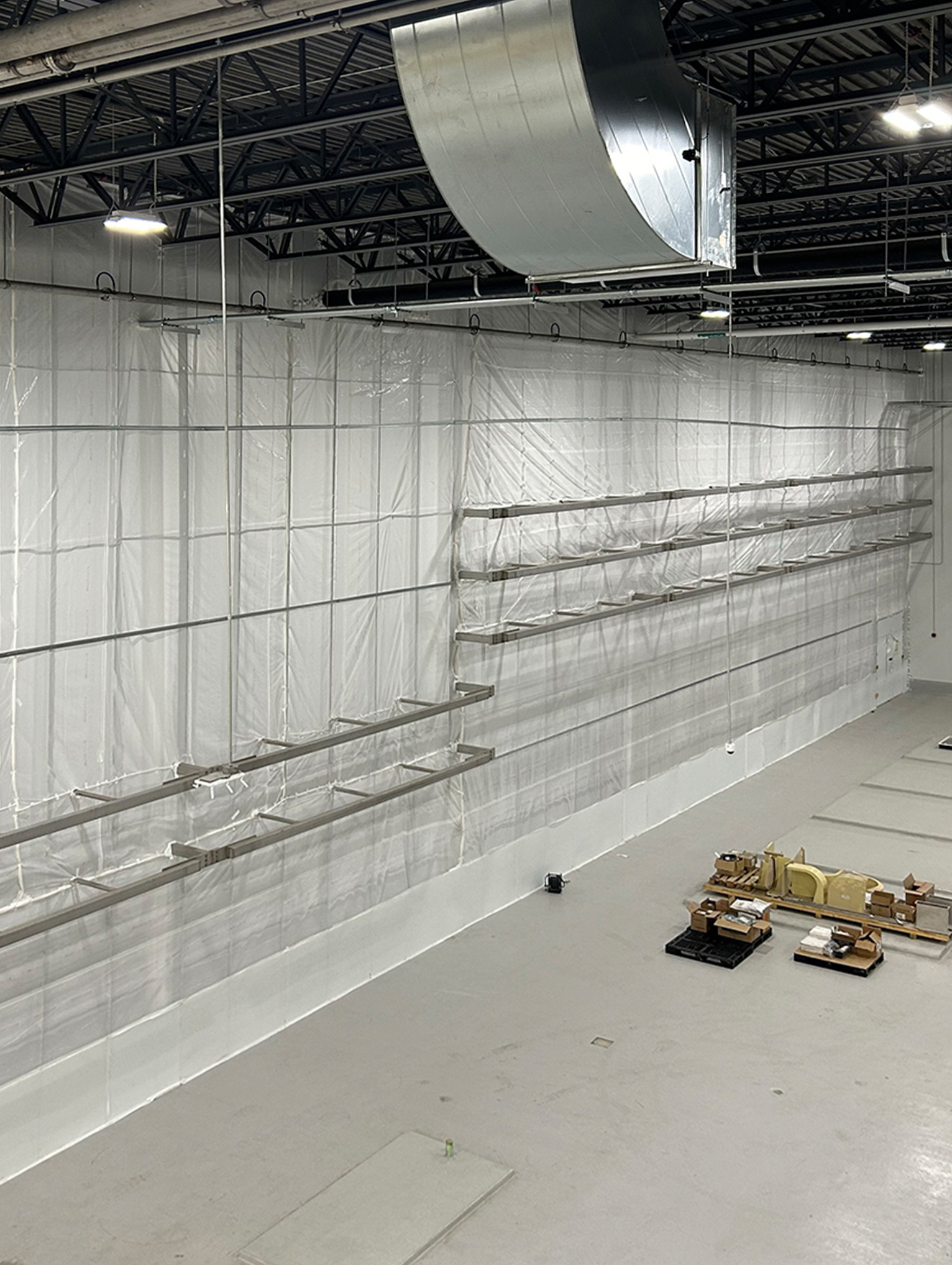 Rigid Wall Containment Installation