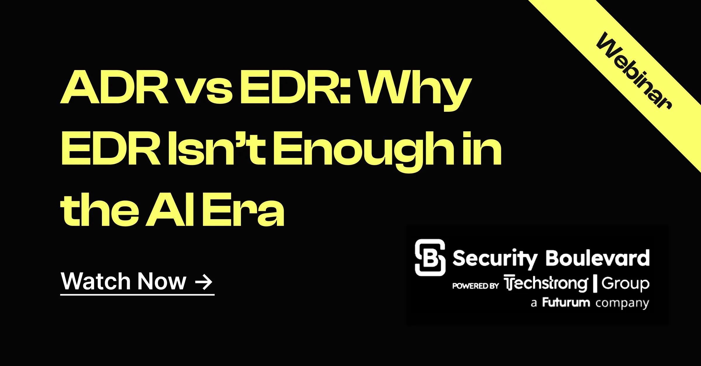 ADR vs EDR: Why EDR isn't enough in the AI era