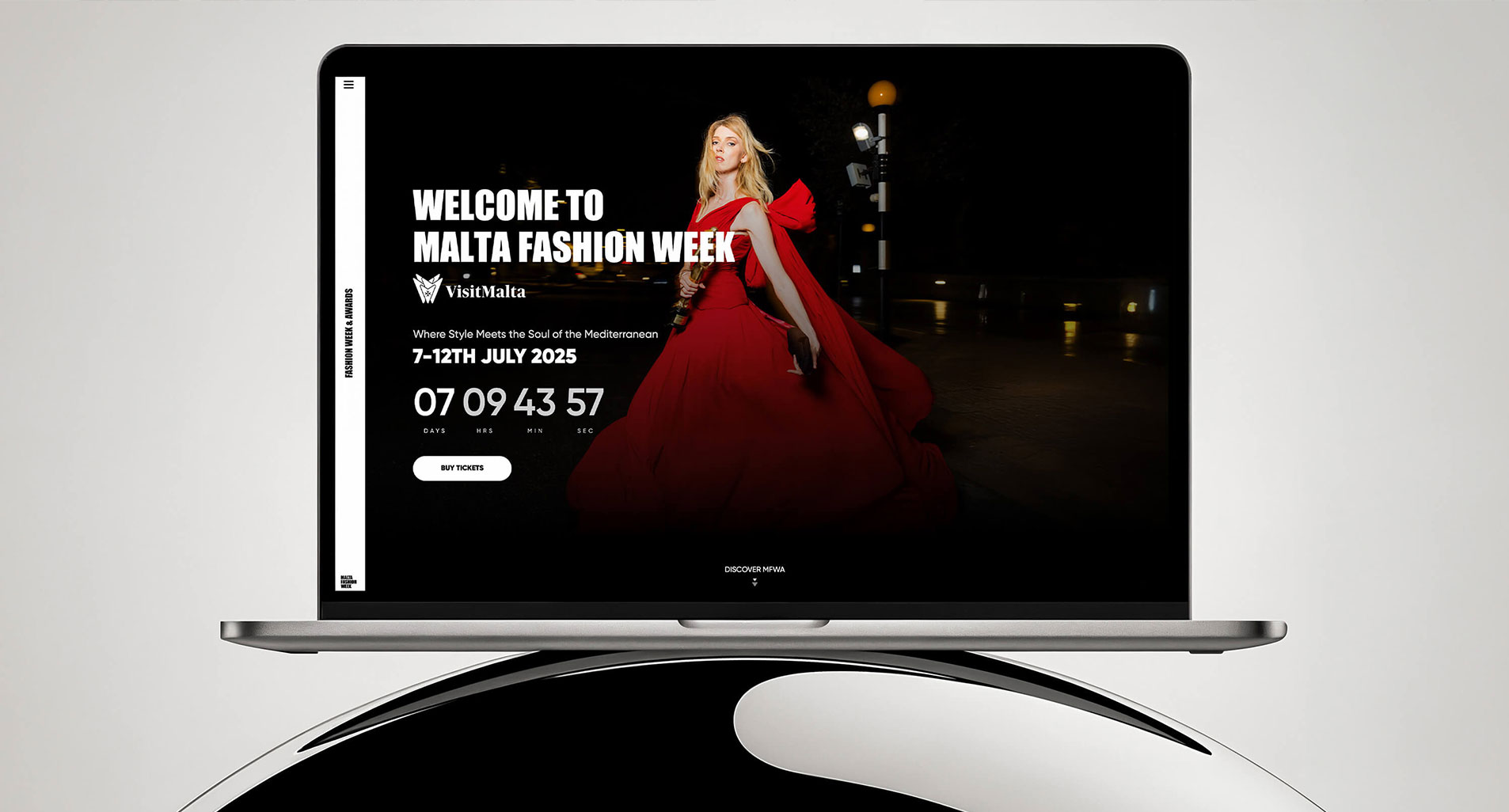 Malta Fashion Week website by MPiFY