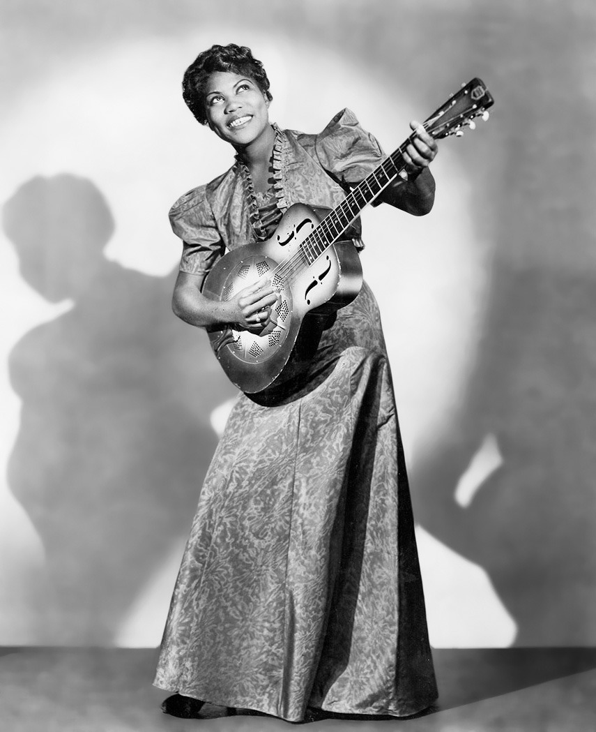 Sister Rosetta Tharpe Godmother of Rock and Roll from Cotton Plant Arkansas hometown of BOLD Team cannabis cultivation facility, 1938.