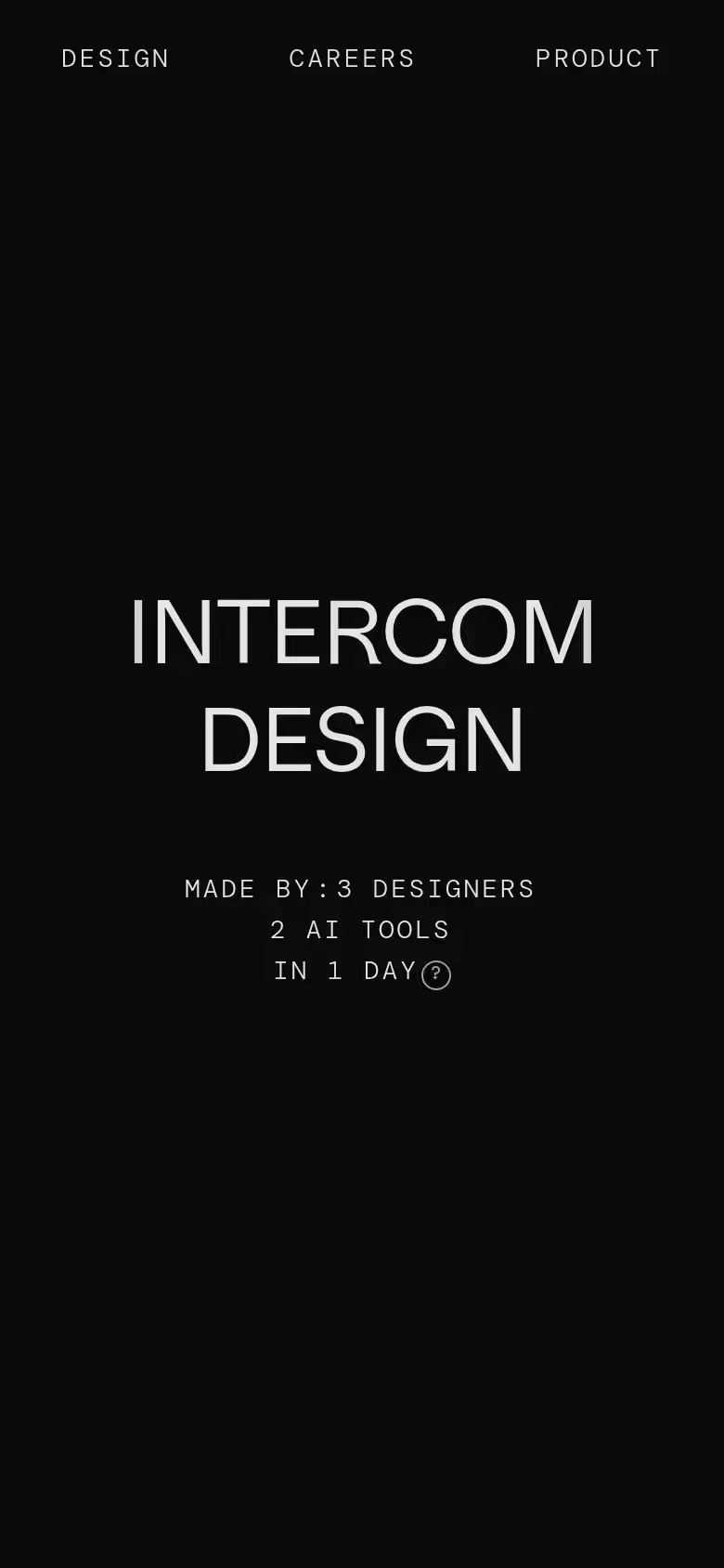 Intercom Design