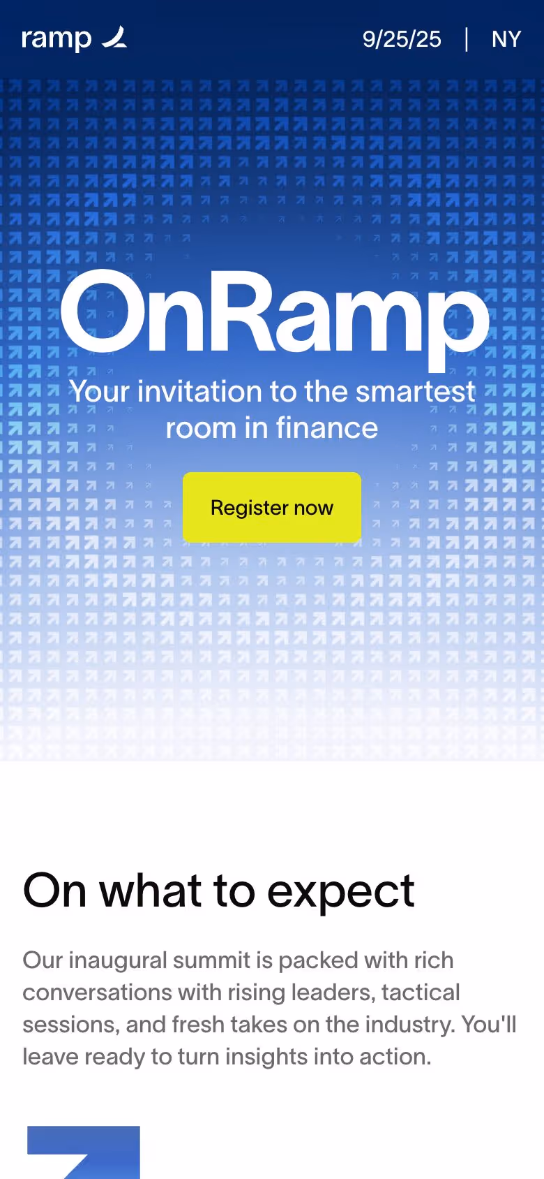 OnRamp 2025