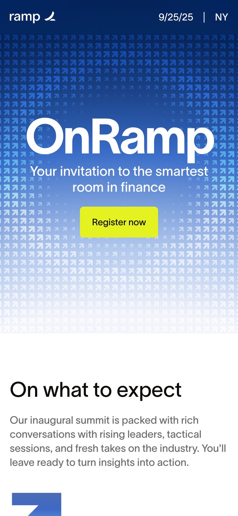 OnRamp 2025