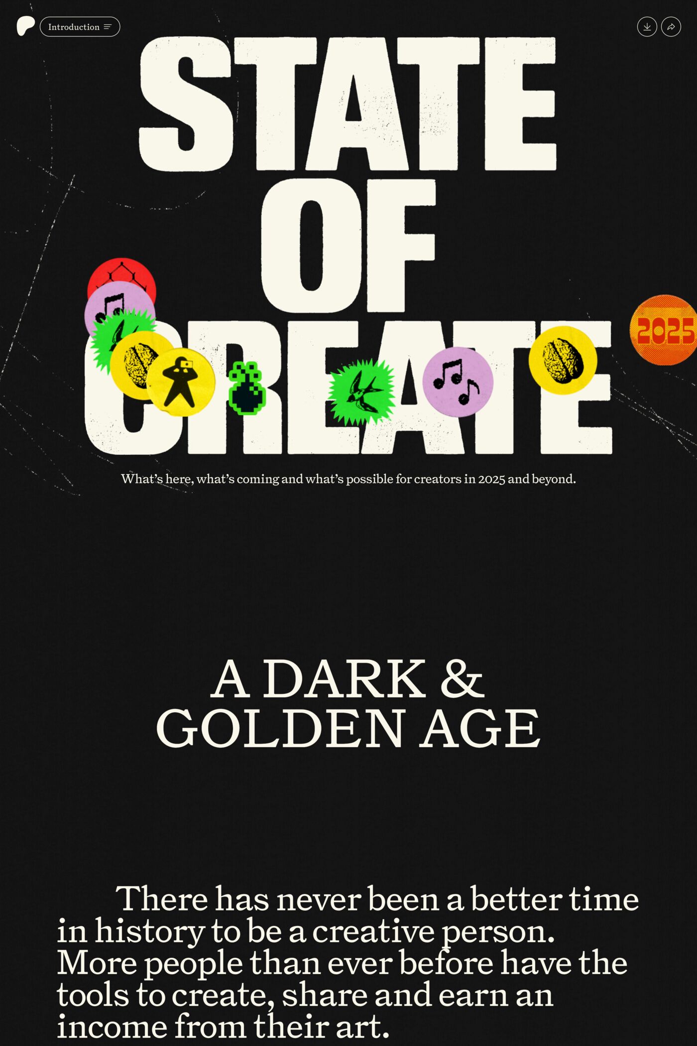 State of Create