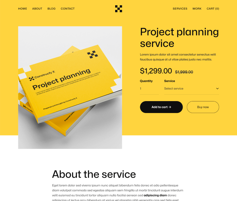 Contructify X - Product Single Page - Construction Webflow Template