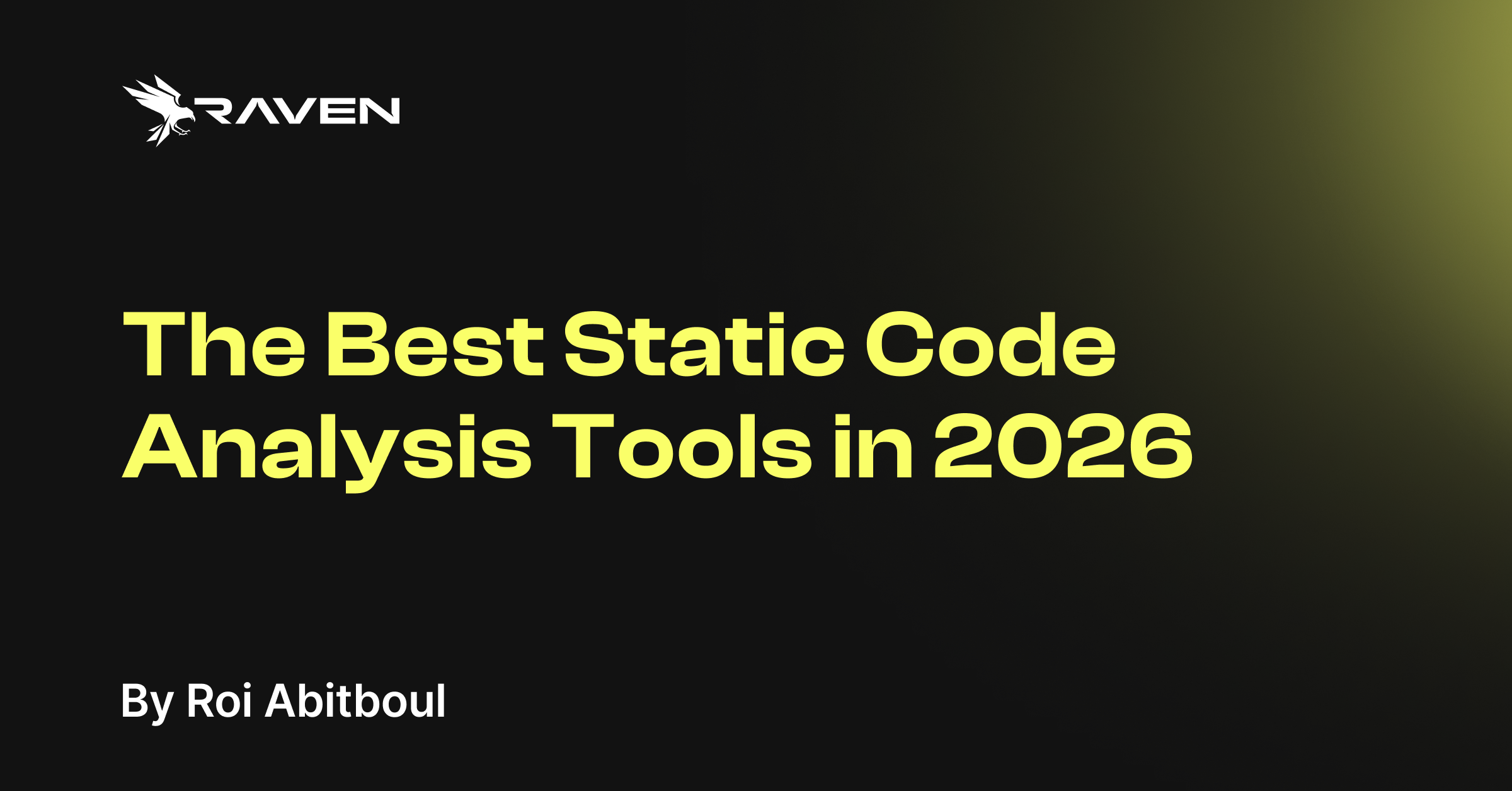The Best Static Code Analysis Tools in 2026