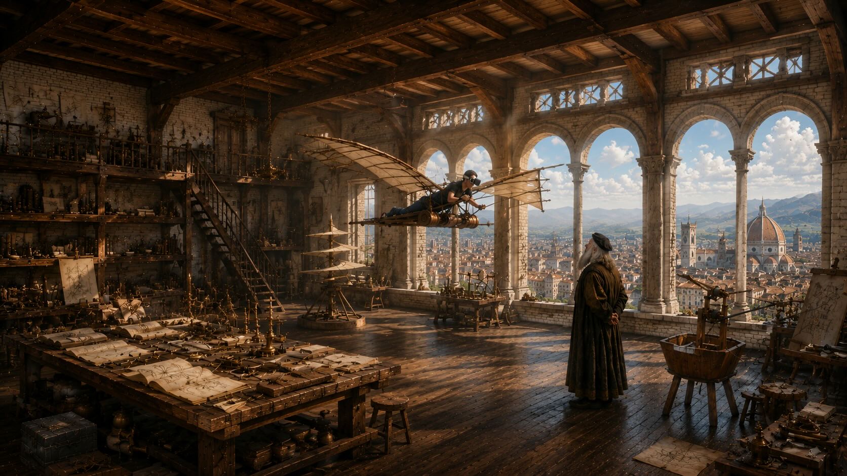 Fly da vinci