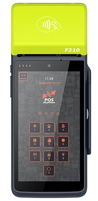 POS Anywhere on an EFTPOS Central F210