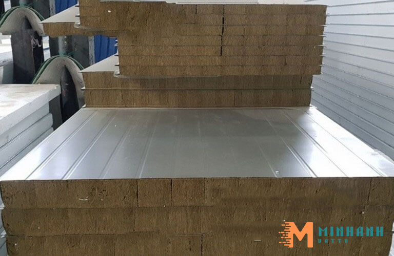 Tấm Panel Rockwool chống cháy