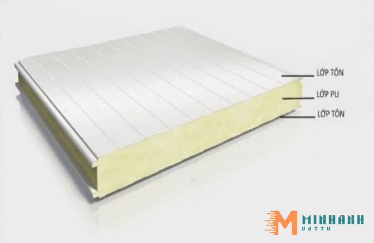 Cấu tạo tấm Panel PU vách ngoài