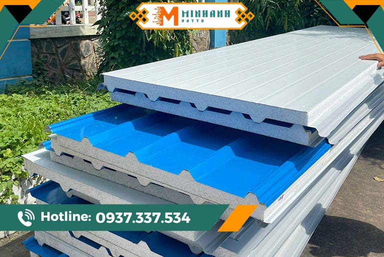 tấm panel eps mái cách nhiệt