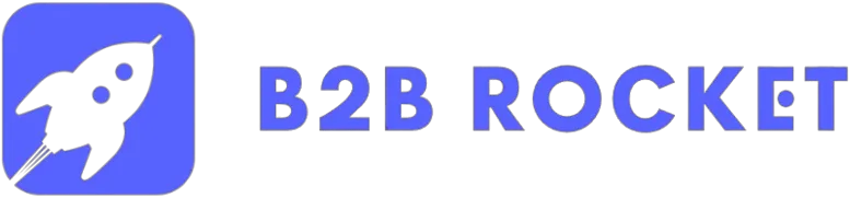 b2b rocket logo