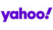 Yahoo logo with purple text and a small star above the '!'