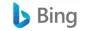 Bing search engine logo.