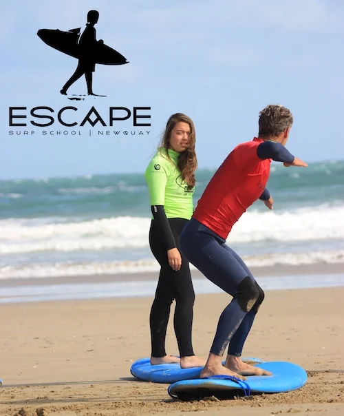 Escape Surf School à Newquay, au Royaume-Uni