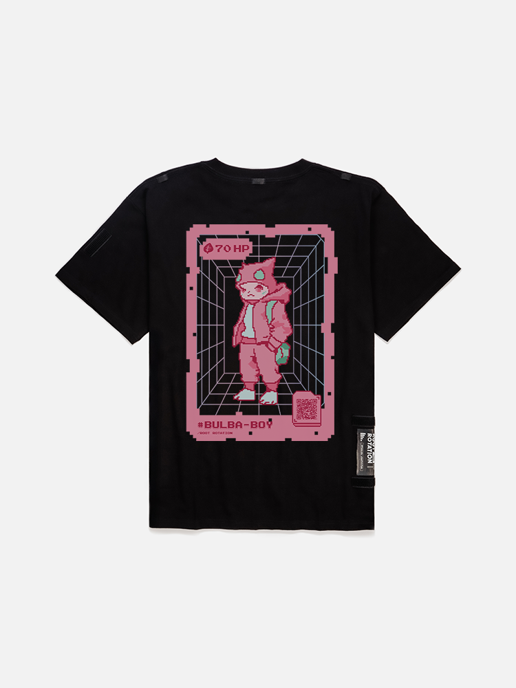 Áo Thun Oversize Bulbasaur Fanart Phản Quang AR