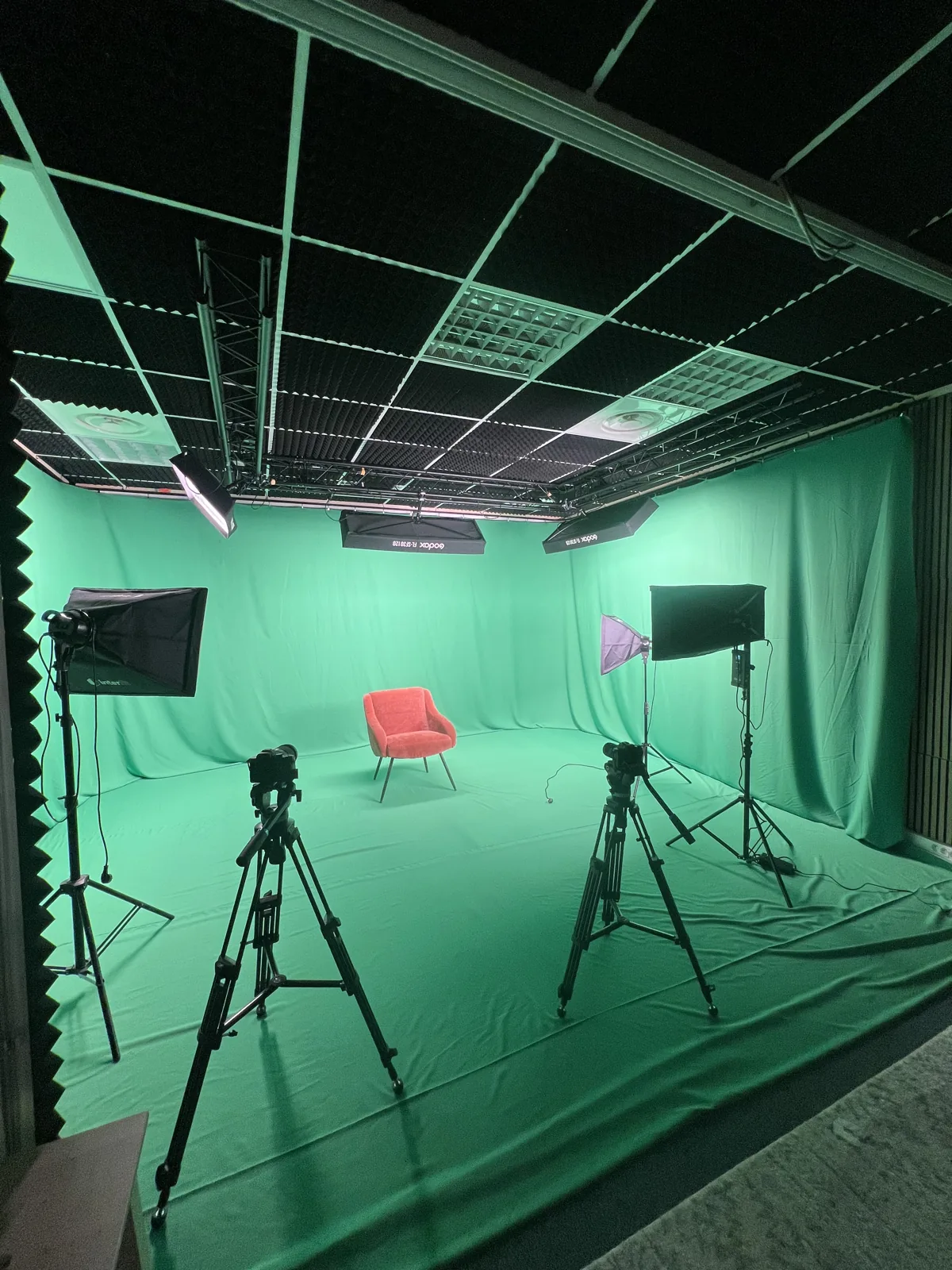 Studio de tournage vidéo — POP ACADEMY