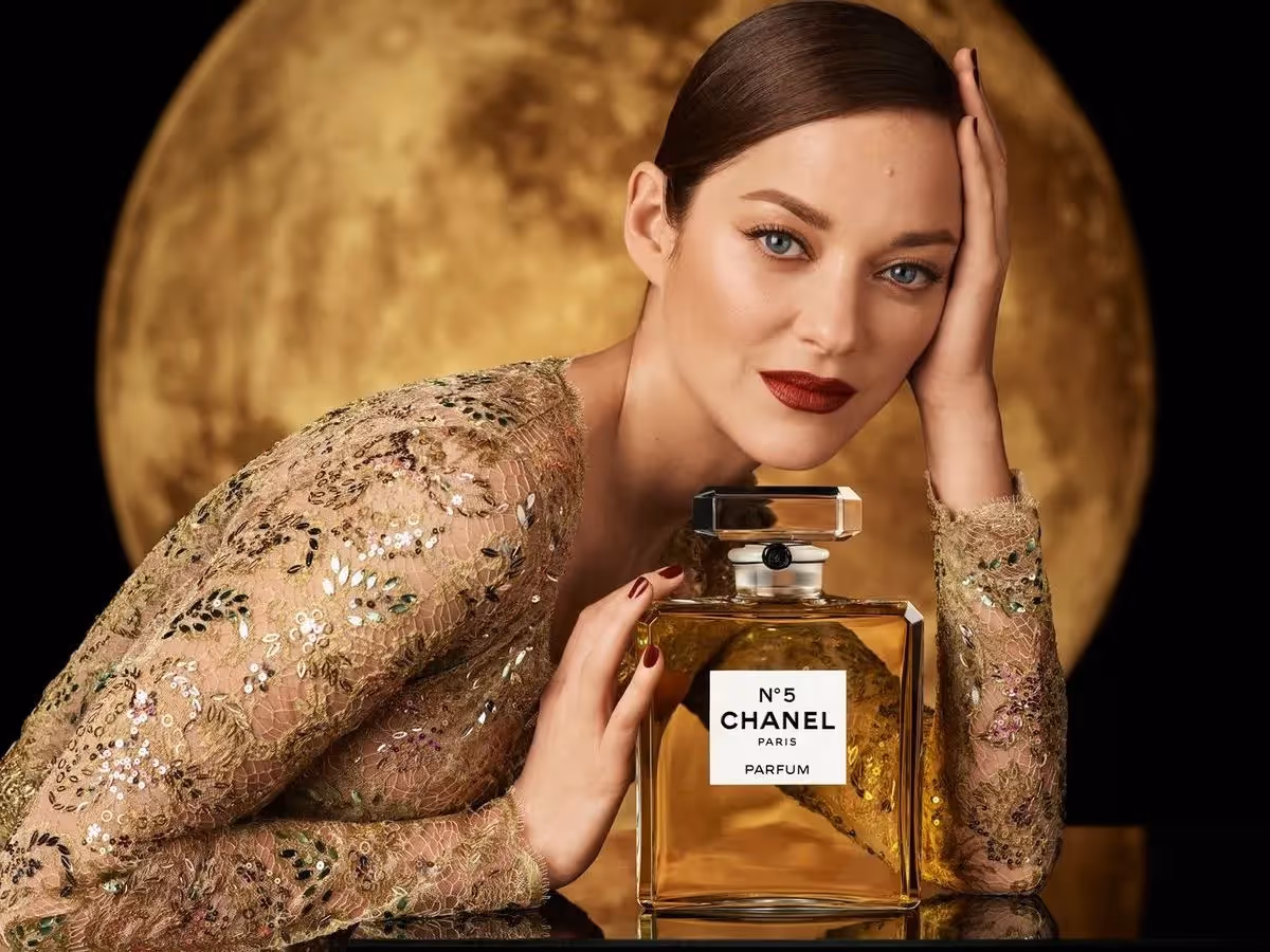 Werbefoto von Chanel No5