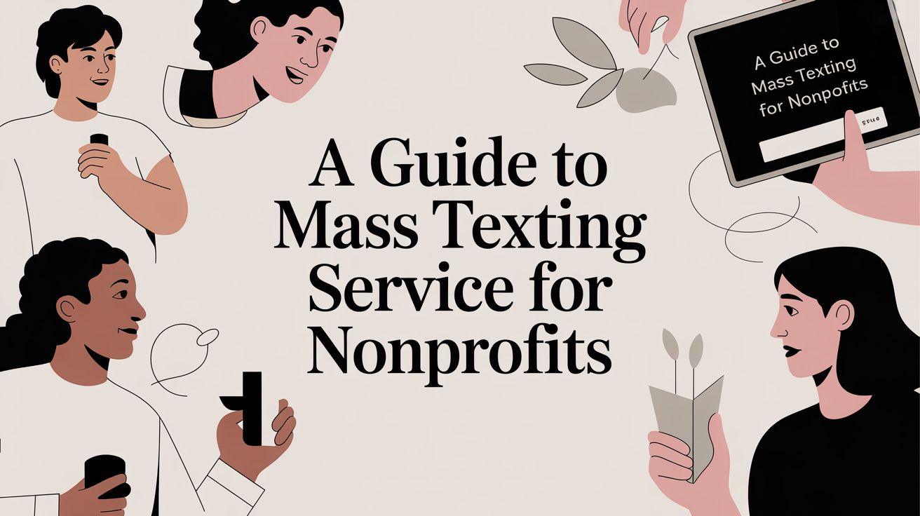 A Guide to Mass Texting Service for Nonprofits
