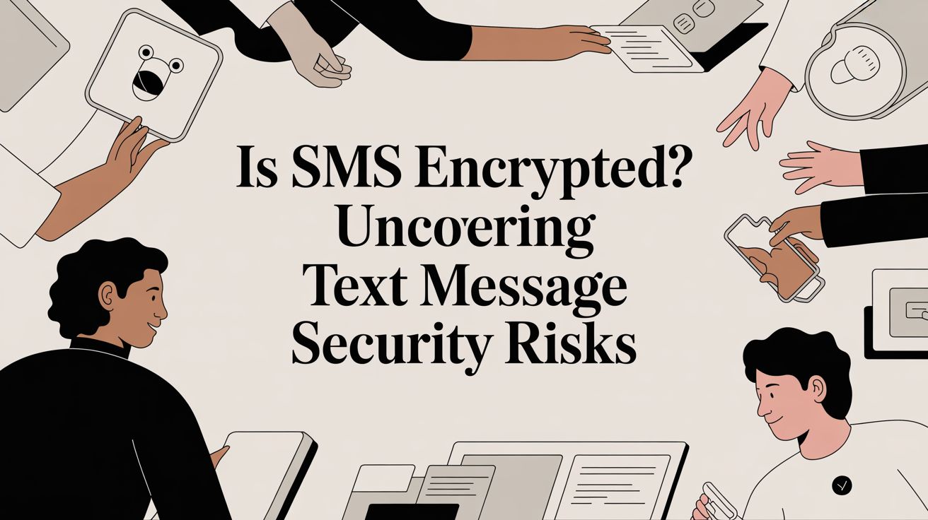 Is SMS Encrypted? Uncovering Text Message Security Risks