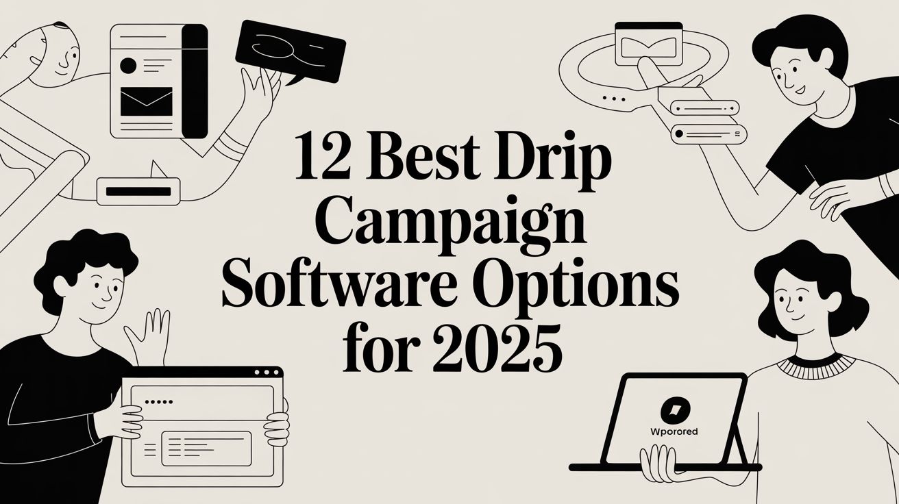 12 Best Drip Campaign Software Options for 2025