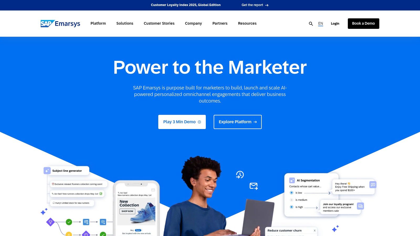 SAP Emarsys Customer Engagement