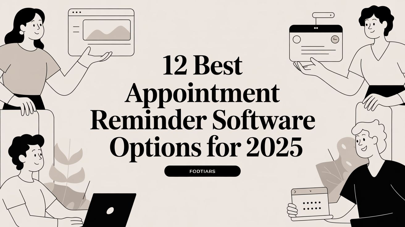 12 Best Appointment Reminder Software Options for 2025