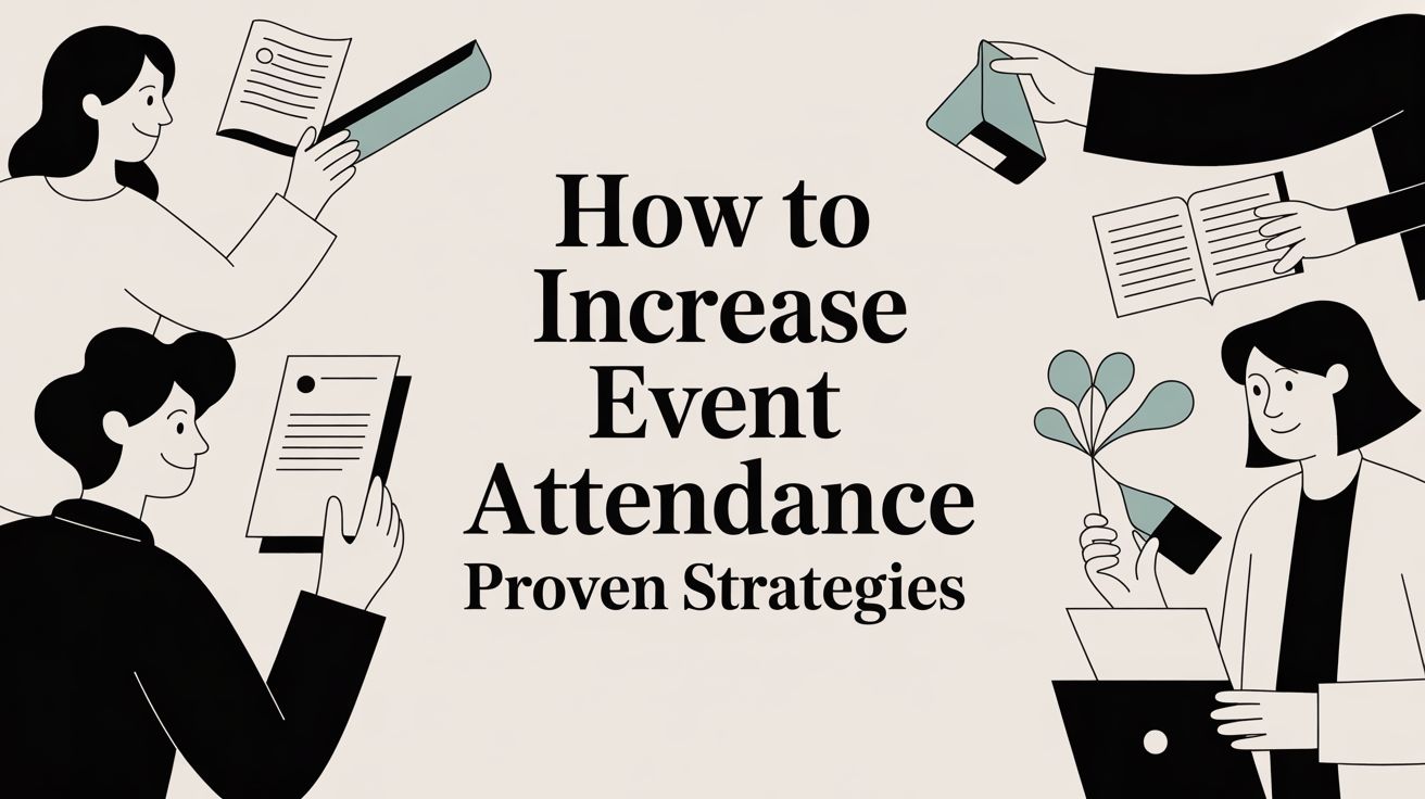 How to Increase Event Attendance Proven Strategies