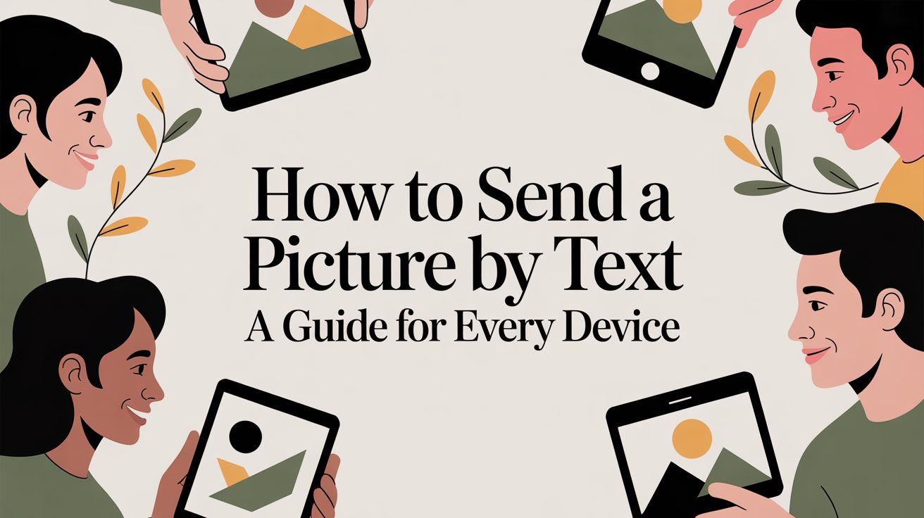 How to Send a Picture by Text A Guide for Every Device