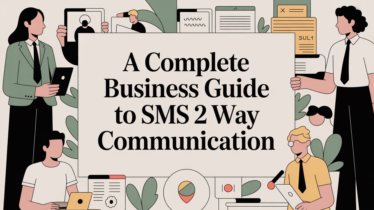 A Complete Business Guide to SMS 2 Way Communication
