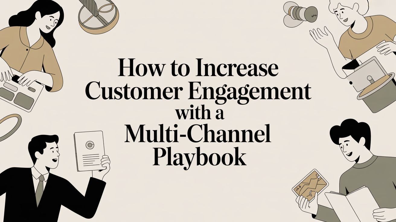 How to Increase Customer Engagement With a Multi-Channel Playbook