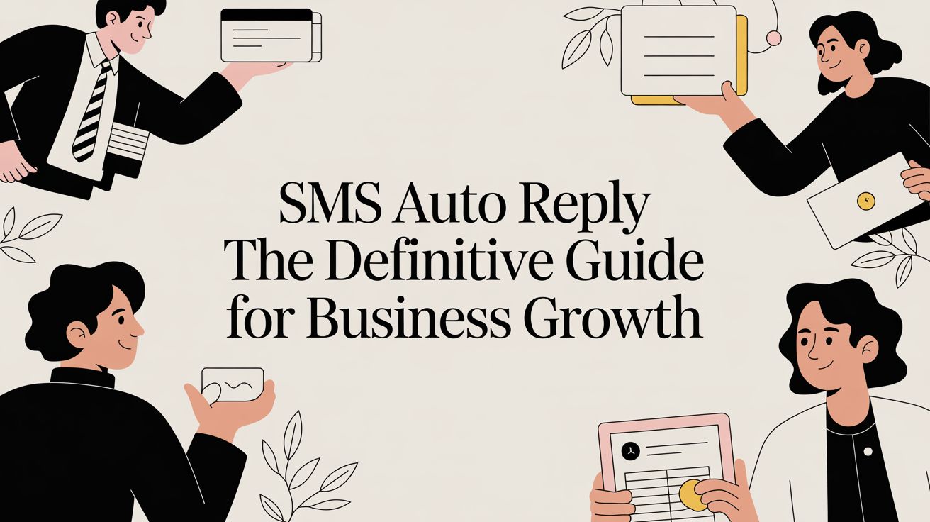 SMS Auto Reply The Definitive Guide for Business Growth