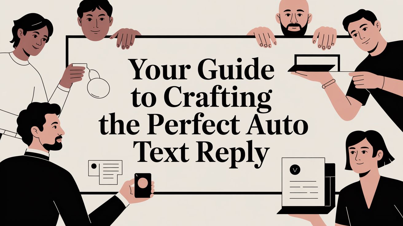Your Guide to Crafting the Perfect Auto Text Reply