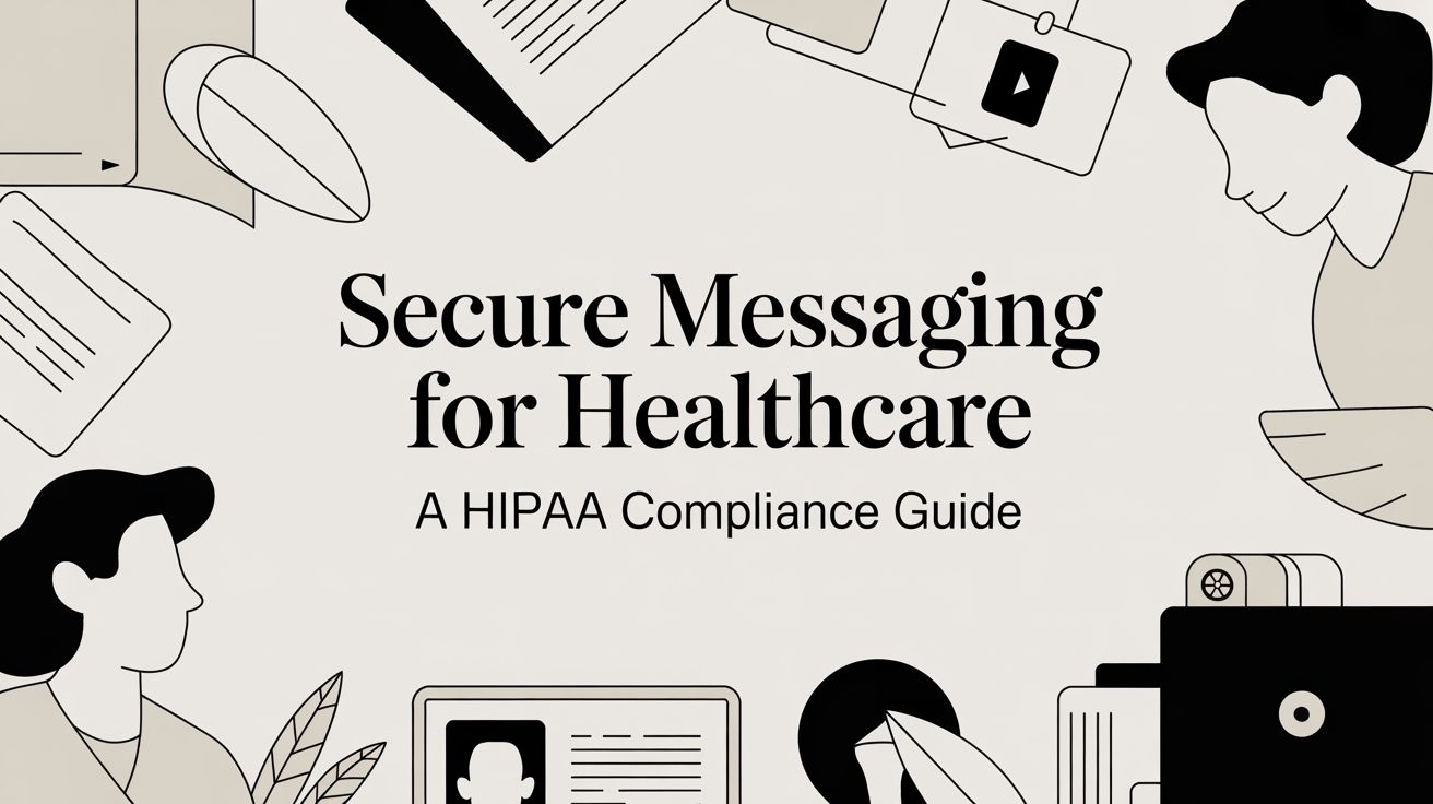 Secure Messaging for Healthcare: A HIPAA Compliance Guide