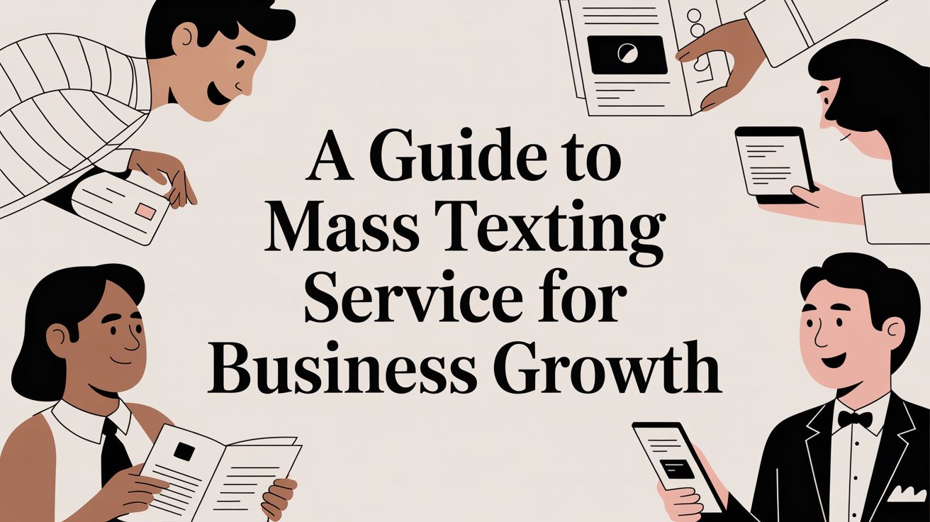A Guide to Mass Texting Service for Business Growth
