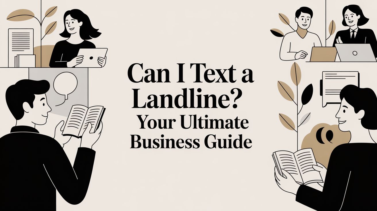 Can I Text a Landline? Your Ultimate Business Guide