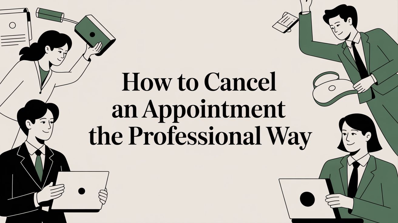 How to Cancel an Appointment The Professional Way