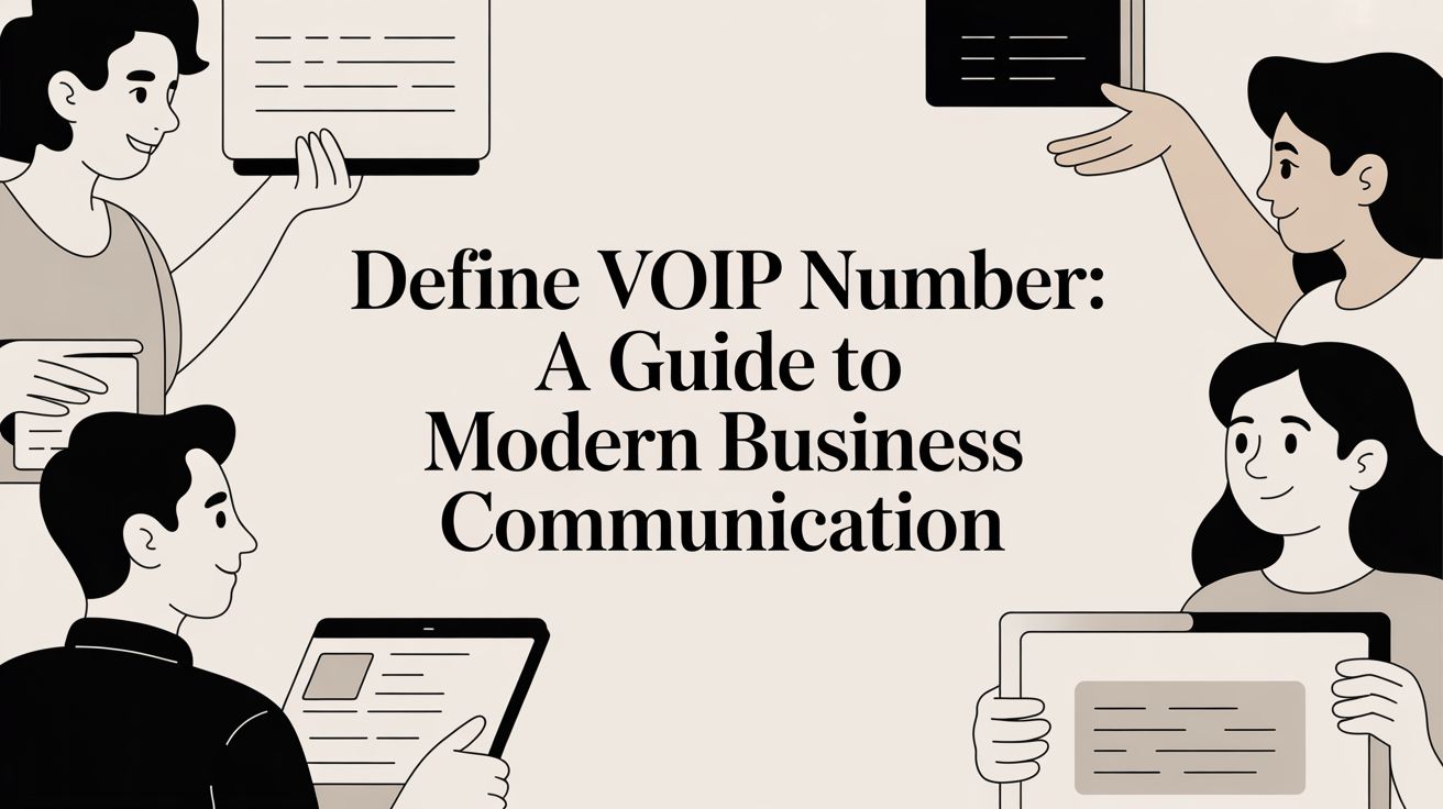 Define VoIP Number: A Guide to Modern Business Communication