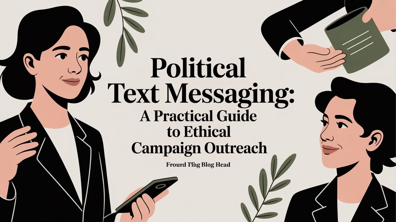 Political Text Messaging: A Practical Guide to Ethical Campaign Outreach