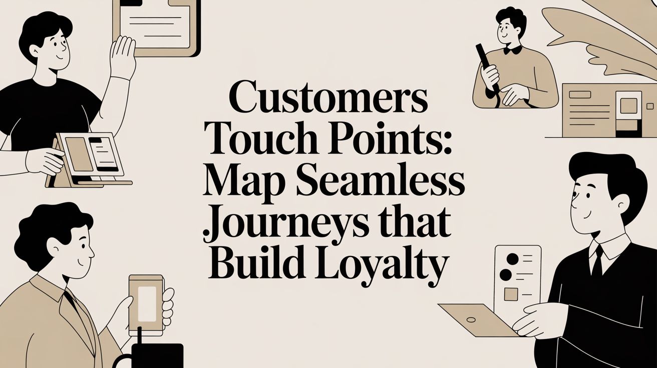 Customers touch points: Map Seamless Journeys That Build Loyalty