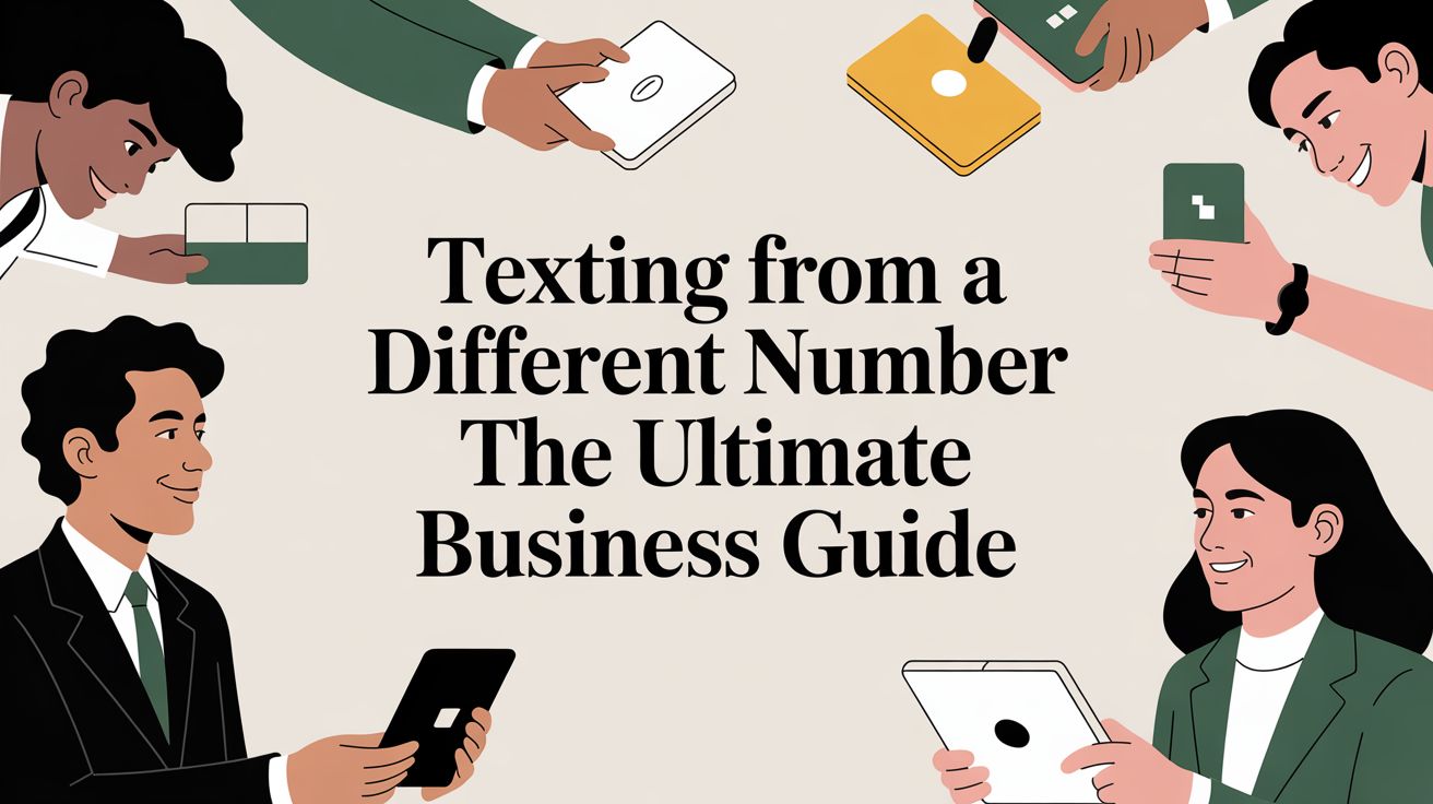Texting From a Different Number The Ultimate Business Guide