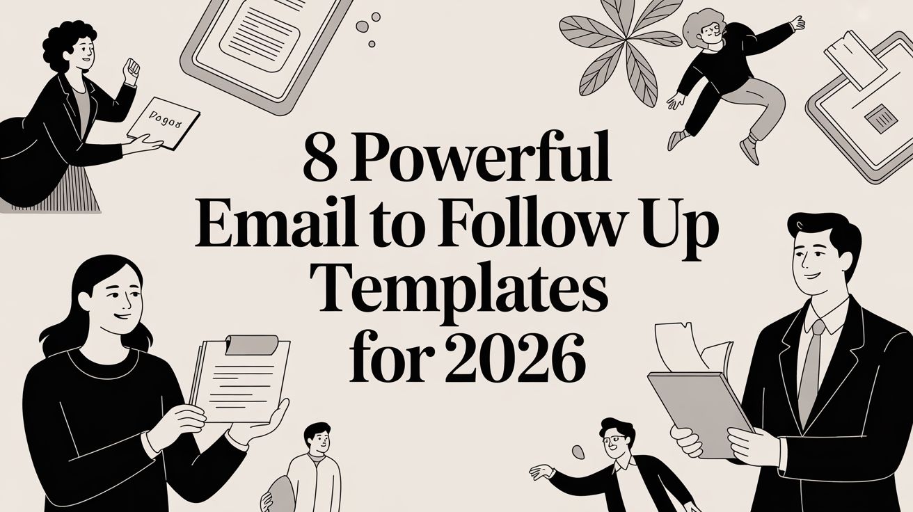 8 Powerful Email to Follow Up Templates for 2026