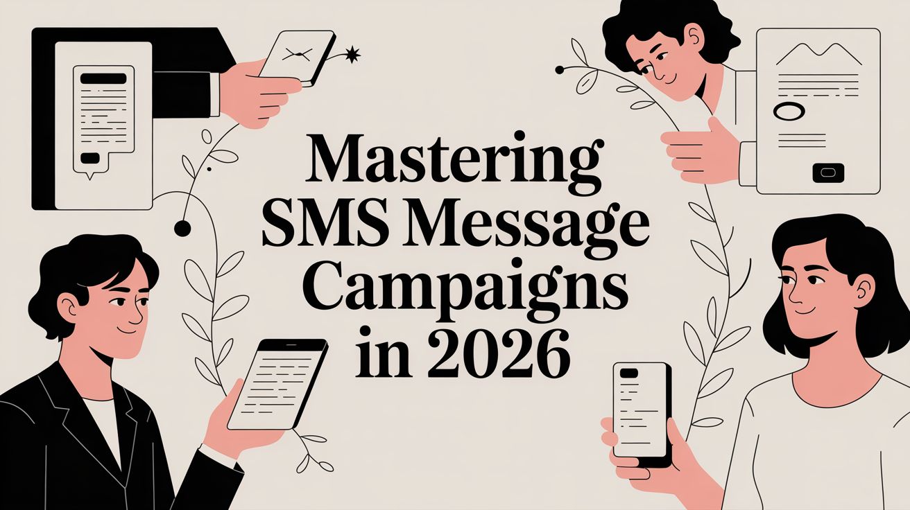 Mastering SMS Message Campaigns in 2026