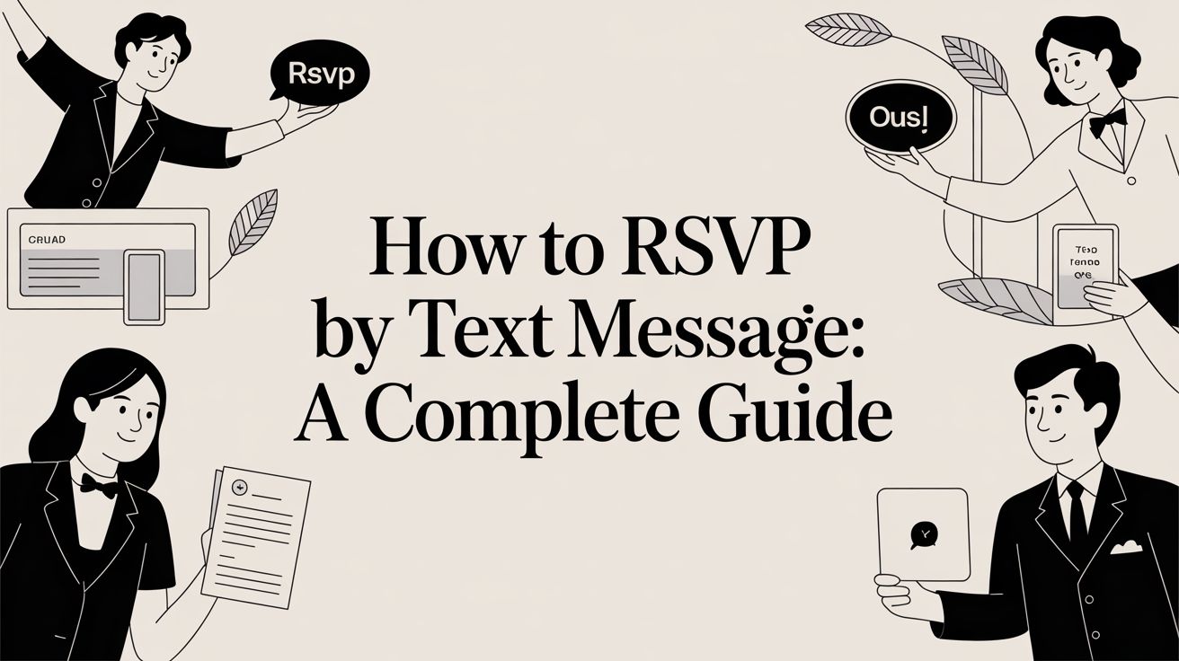 How to RSVP by Text Message: A Complete Guide