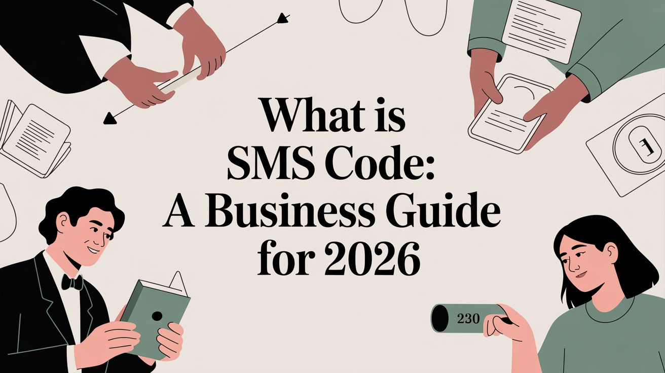 What is SMS Code: A Business Guide for 2026
