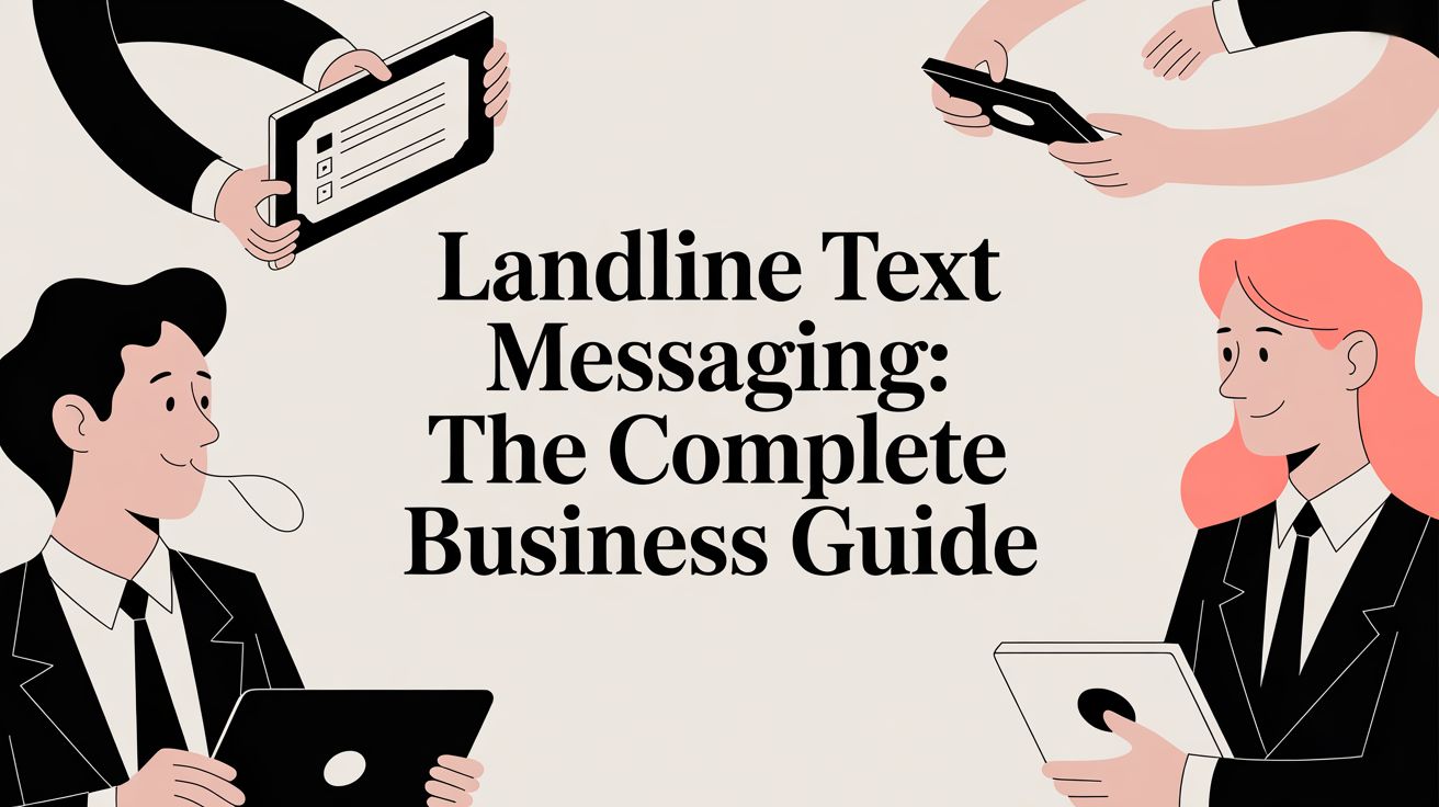 Landline Text Messaging: The Complete Business Guide
