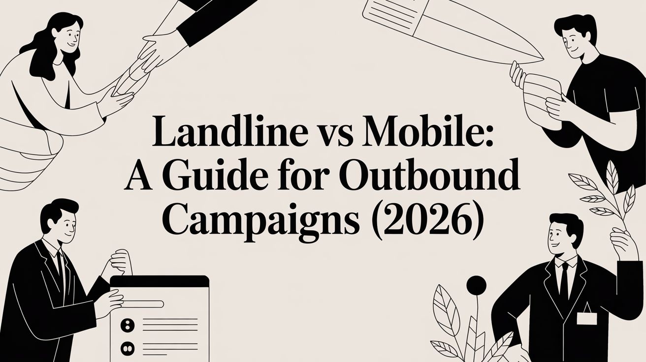 Landline vs Mobile: A Guide for Outbound Campaigns (2026)